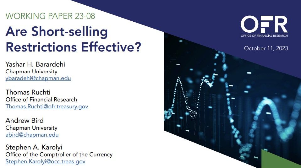 Are Short-selling Restrictions Effective?