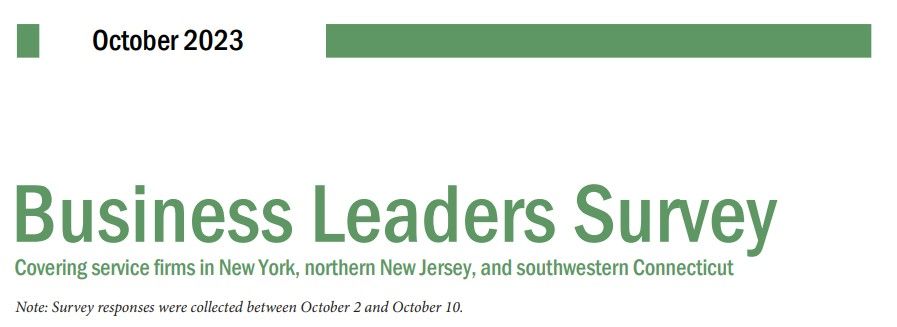 October Business Leaders Survey