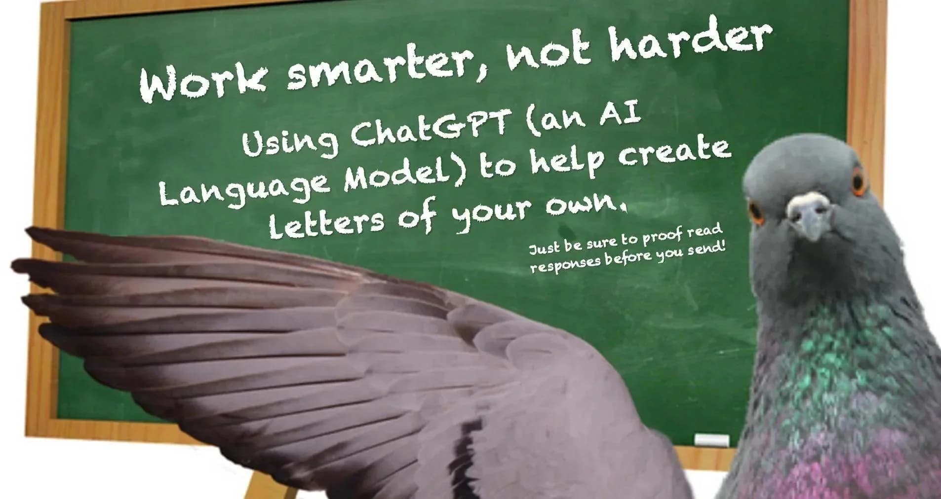 HEADER: WORK SMARTER, NOT HARDER - USING CHATGPT TO CREATE LETTERS OF YOUR OWN