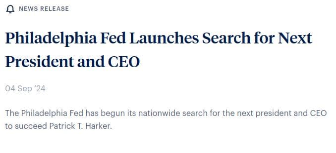 Source: https://www.philadelphiafed.org/about-us/240904-philadelphia-fed-launches-search-for-next-president-and-ceo