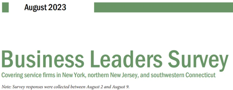 Inflation Alert! New York Fed Business Survey (New York State, northern New Jersey and southwestern Connecticut): "Employment continued to increase slightly, and wage growth picked up.