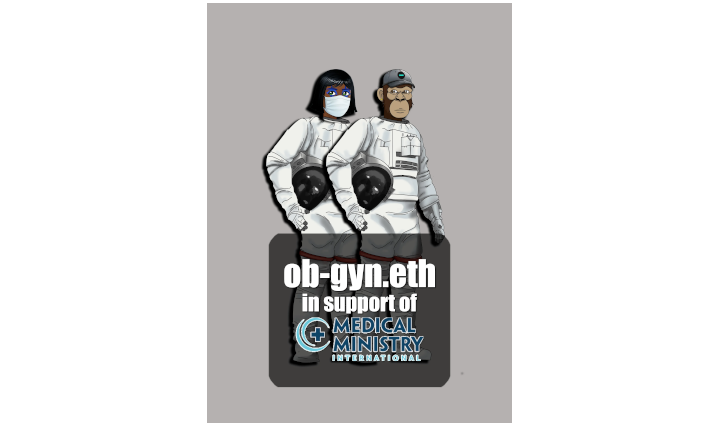 I'm excited to share an update with you about ob-gyn.eth, a project on the GameStopNFT Marketplace: The project is helping to support its first physician via a service trip this November!