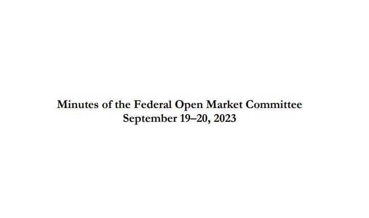 Minutes of the Federal Open Market Committee