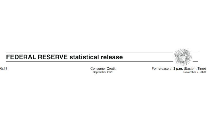 Consumer Credit September