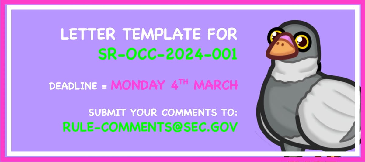 Template Letter for SR-OCC-2024-001 ✅ 📢 Ready to Copy, Edit & Send. Deadline - Monday 4th March