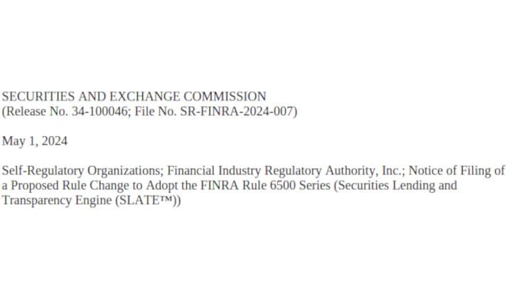 FINRA proposes reporting of securities loans and provide for the public dissemination of loan information.